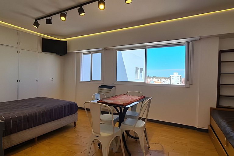 1 ambiente amplio con vista abierta