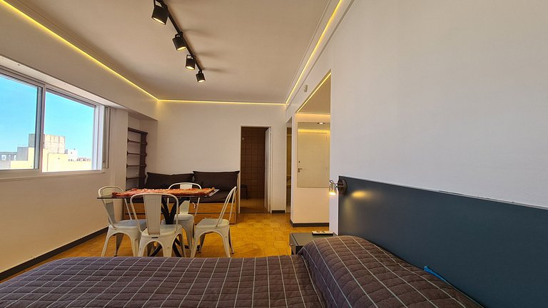 1 ambiente amplio con vista abierta