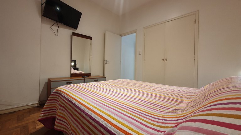 2 ambientes con vista a Plaza Colón