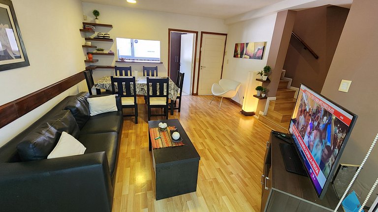 3 Ambientes con balcón terraza a la calle Zona Guemes