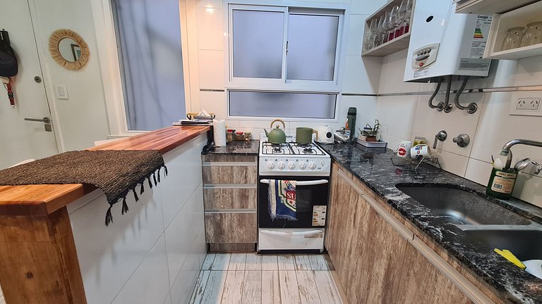 Departamento dos ambientes con balcon