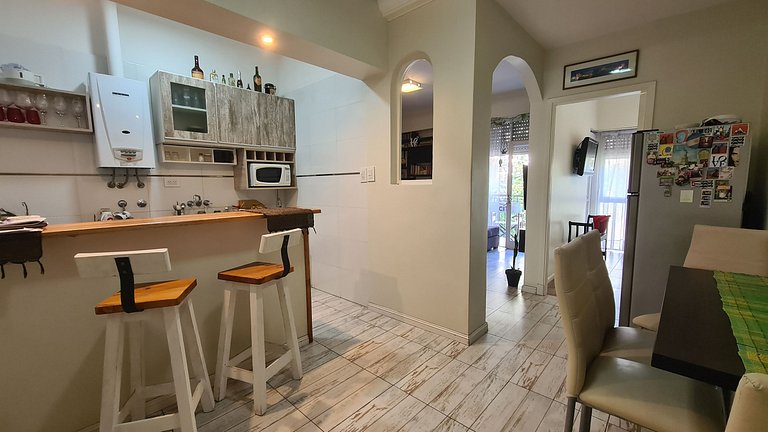 Departamento dos ambientes con balcon