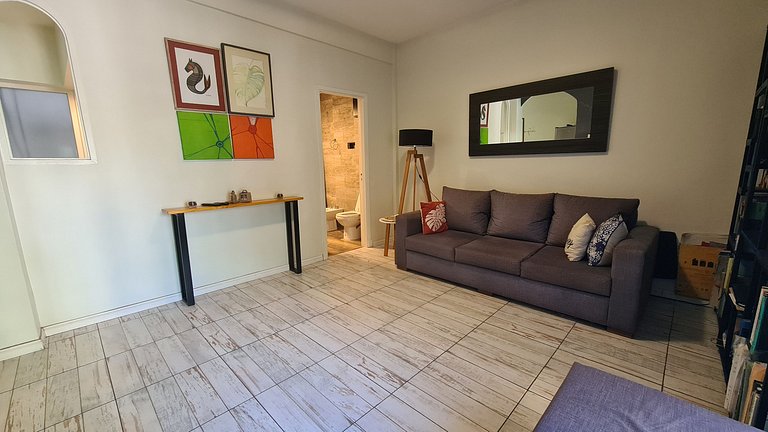 Departamento dos ambientes con balcon