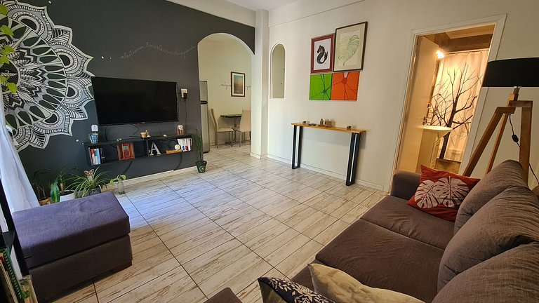 Departamento dos ambientes con balcon