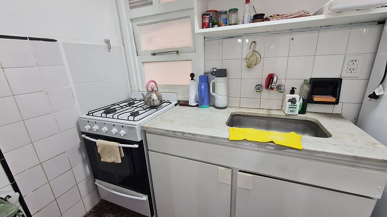 Departamento dos ambientes con balcon