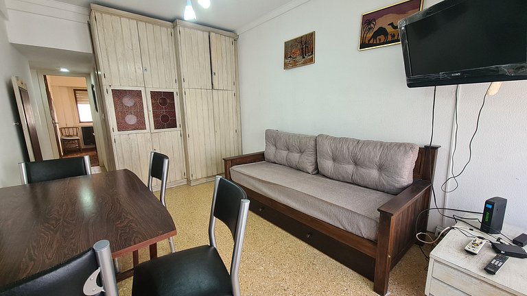 Departamento dos ambientes con balcon