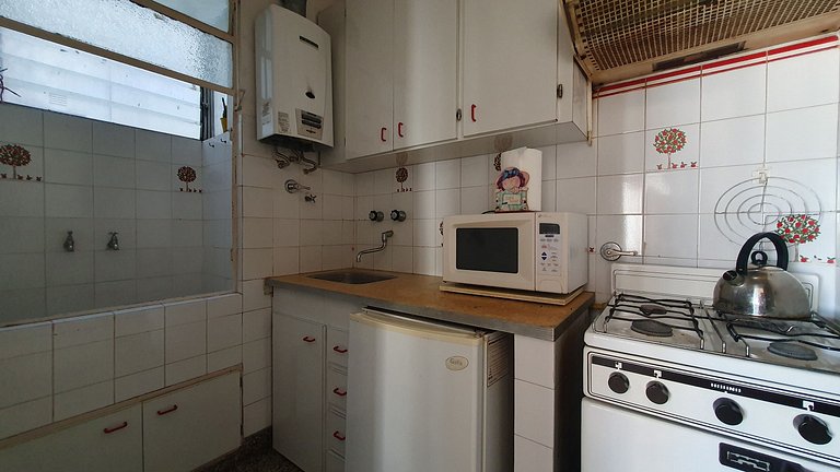 Departamento dos ambientes con balcon