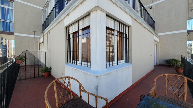 Departamento dos ambientes con balcon