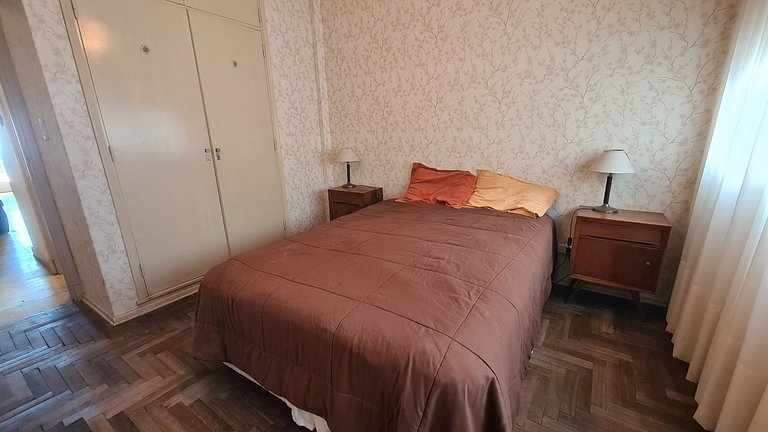 Departamento dos ambientes con vista al mar