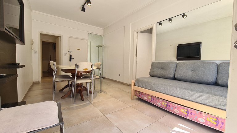 2 ambientes con vista a Plaza Colón