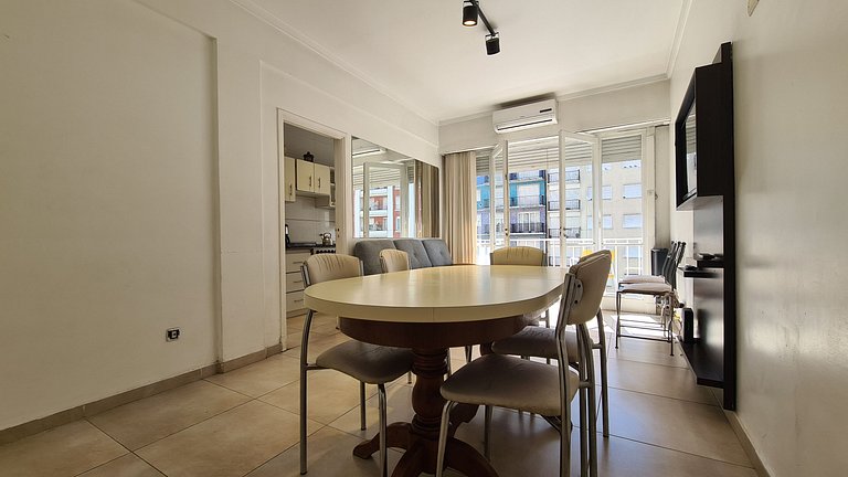 2 ambientes con vista a Plaza Colón