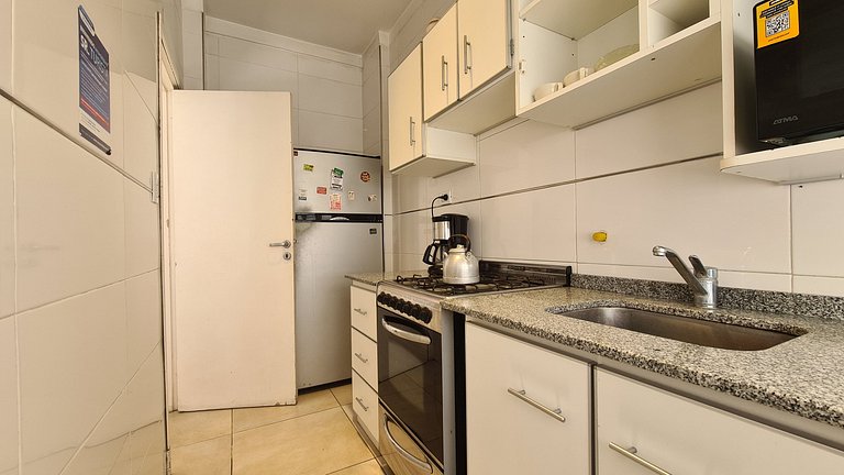 2 ambientes con vista a Plaza Colón